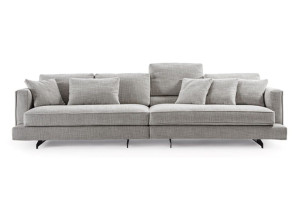 Съемный диван из ткани