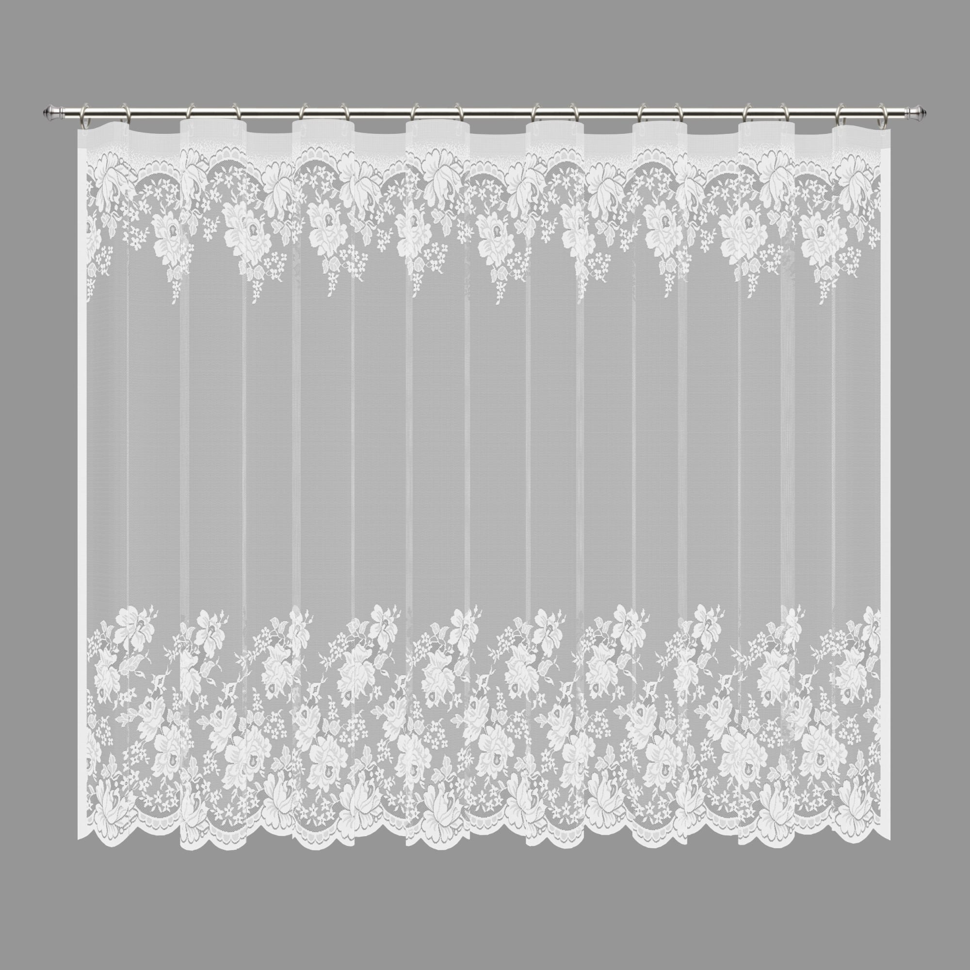 82633557 Тюль на ленте для кухни «Ника» 255х165 см цвет белый Santreyd  - Вид №1