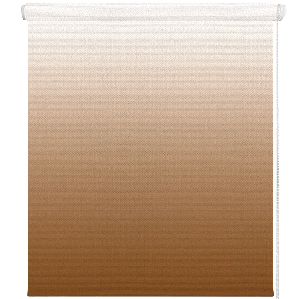 Штора рулонная Градиент 60x170 см цвет бежево-белый DOMLEGRAND STLM-2185343
