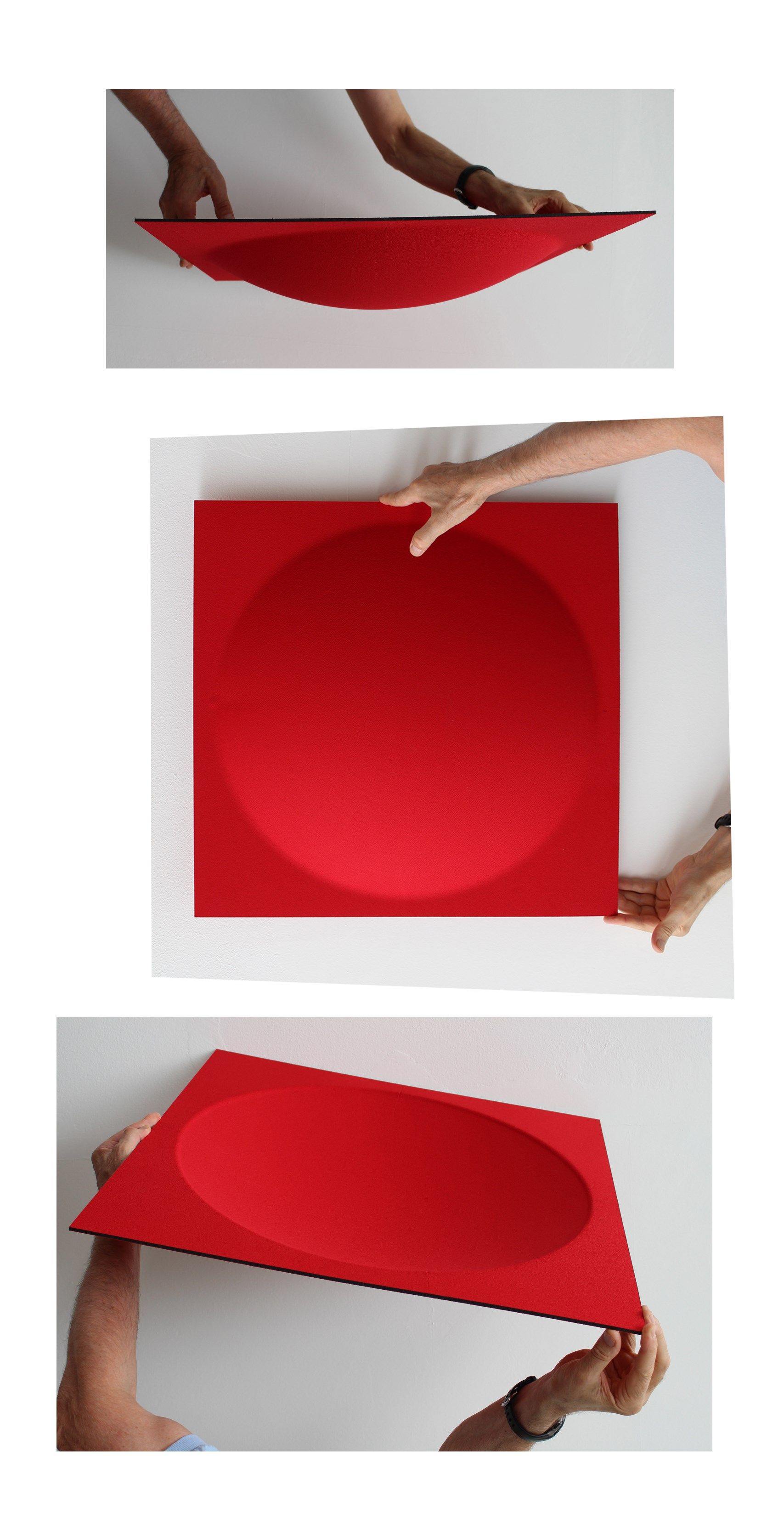 Звукопоглощающая потолочная плитка из полиэфирного волокна Slalom ECOrange ARCH-00085253 - Вид №7