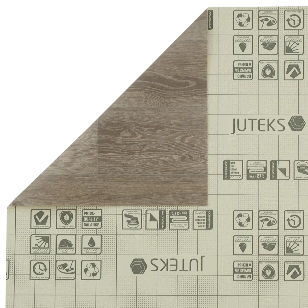 Линолеум «Дуб Мокко» 31 класс 3 м JUTEKS STLM-2068040 - Вид №3