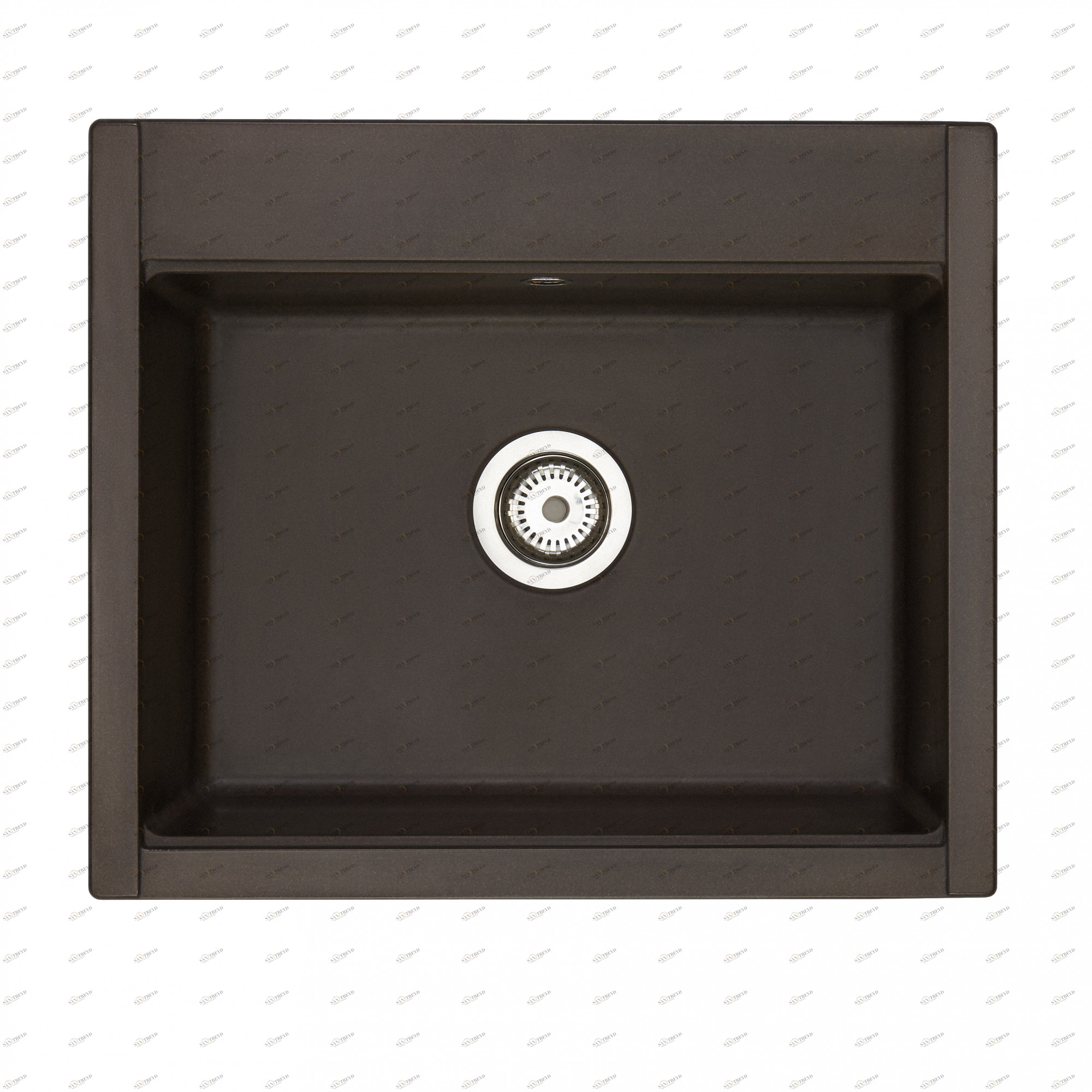 1A715232LD280 Мойка кухонная прямоугольная AQUATON ДЕЛИЯ