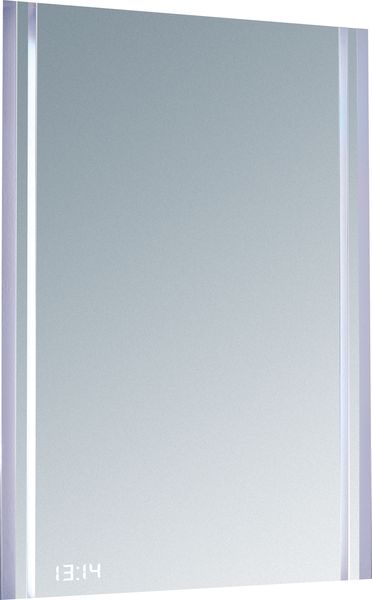 ARC1/LED Sanibano, зеркало вертикальной формы с LED подсветкой и часами, 2 полоски света Зеркала