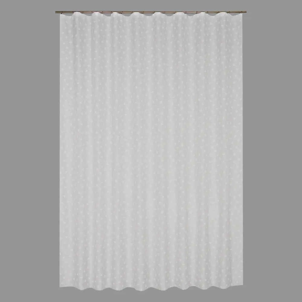 Тюль на ленте Лютик 250x260 см цвет серый MIAMOZA STLM-2052501 - Вид №2