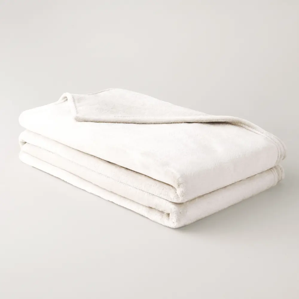 Плед KREAFORTA Flandria 200x220 см микрофибра цвет экрю STLM-2025700 - Вид №1