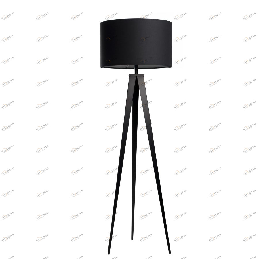Лампа напольная Tripod, черная Zuiver 5000801
