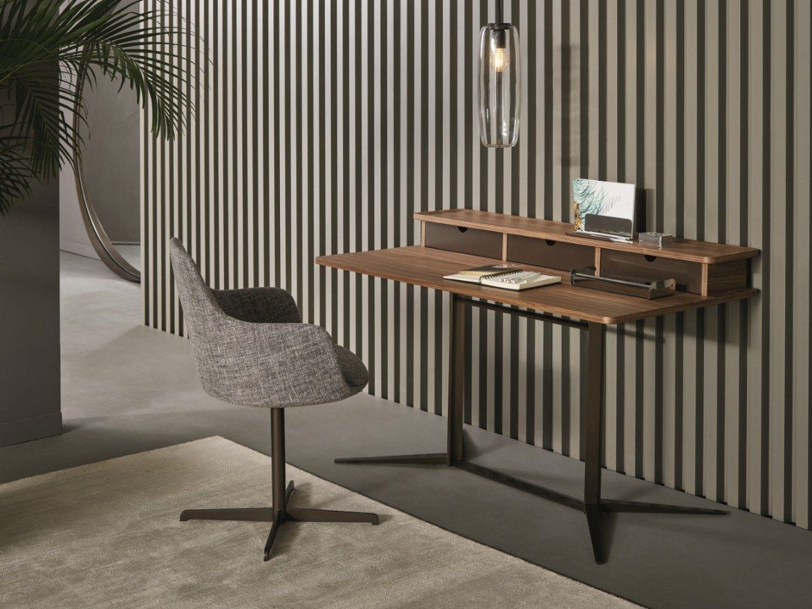 Письменный стол из орехового дерева с ящиками BONALDO Нельсон ARCH-00008520