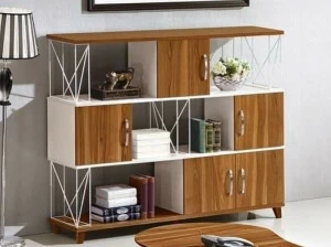 Arrediorg.it® Офисный шкаф из дерева с распашными дверцами Evolutio D106