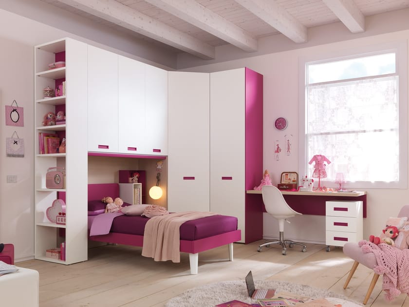 Спальня с деревянным мостом Moretti Compact KC411 ARCH-00002627