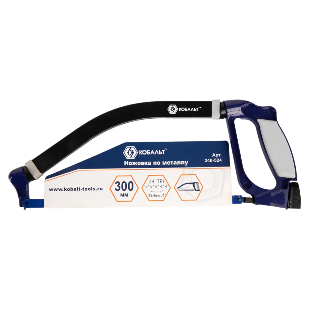 Ножовка по металлу КОБАЛЬТ 246-524 300 мм 89374043 STLM-1409448 - Вид №2