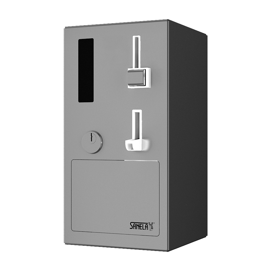 88402 Монетный и жетонный автомат для открывания двери с GSM модулем, 24 В пост. SANELA 