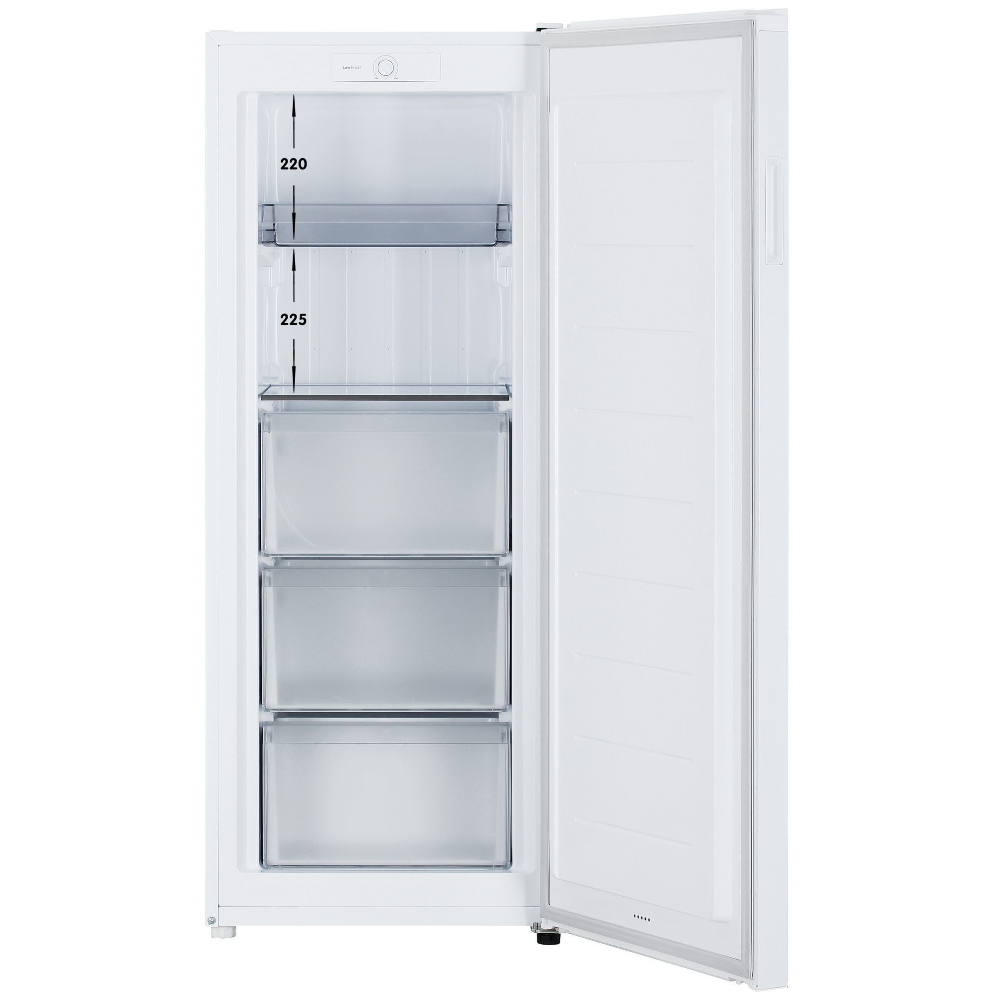 9259554 Морозильный шкаф  Candy CUF163WA белый STDN-0080683 - Вид №1