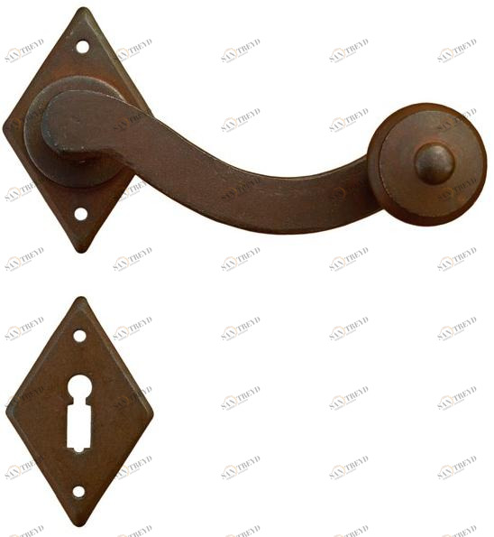 Galbusera Железная ручка на розетке с розеткой Provenza 4-43