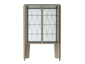 Витрина из бука со встроенным освещением