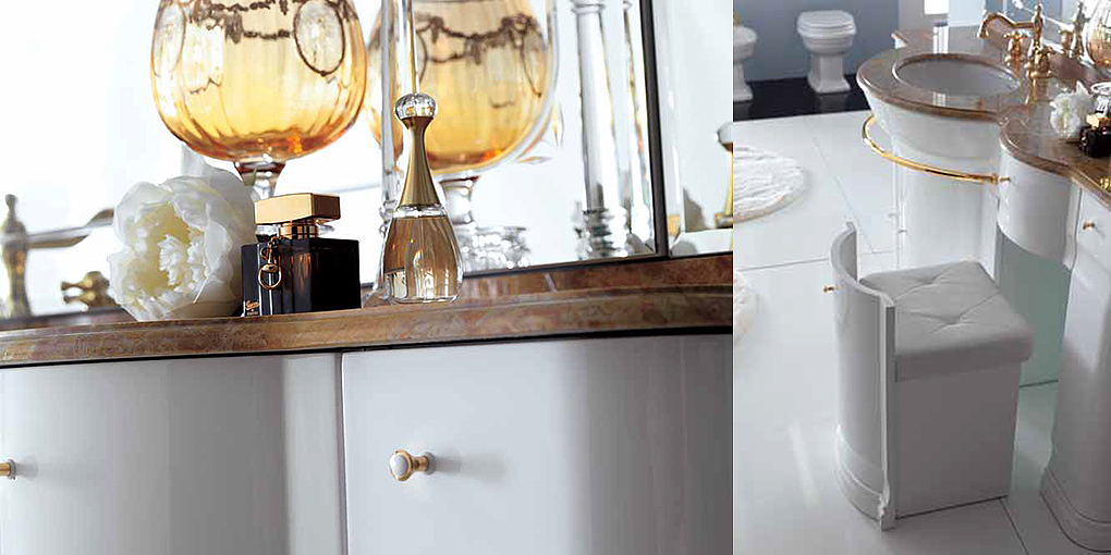 Комплект мебели для ванной комнаты Comp.n.13 Eurodesign Hilton COMPN13 - Вид №1