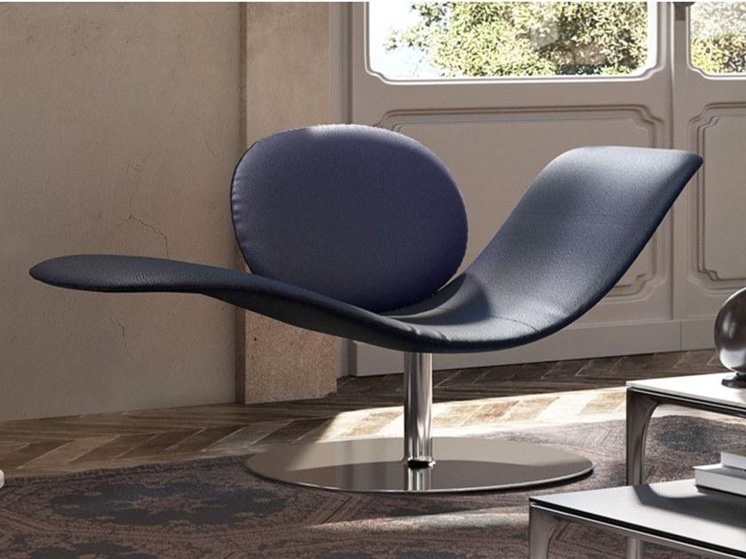 Natuzzi Шезлонг из кожи или ткани Dove sun-id-1375824 - Вид №2
