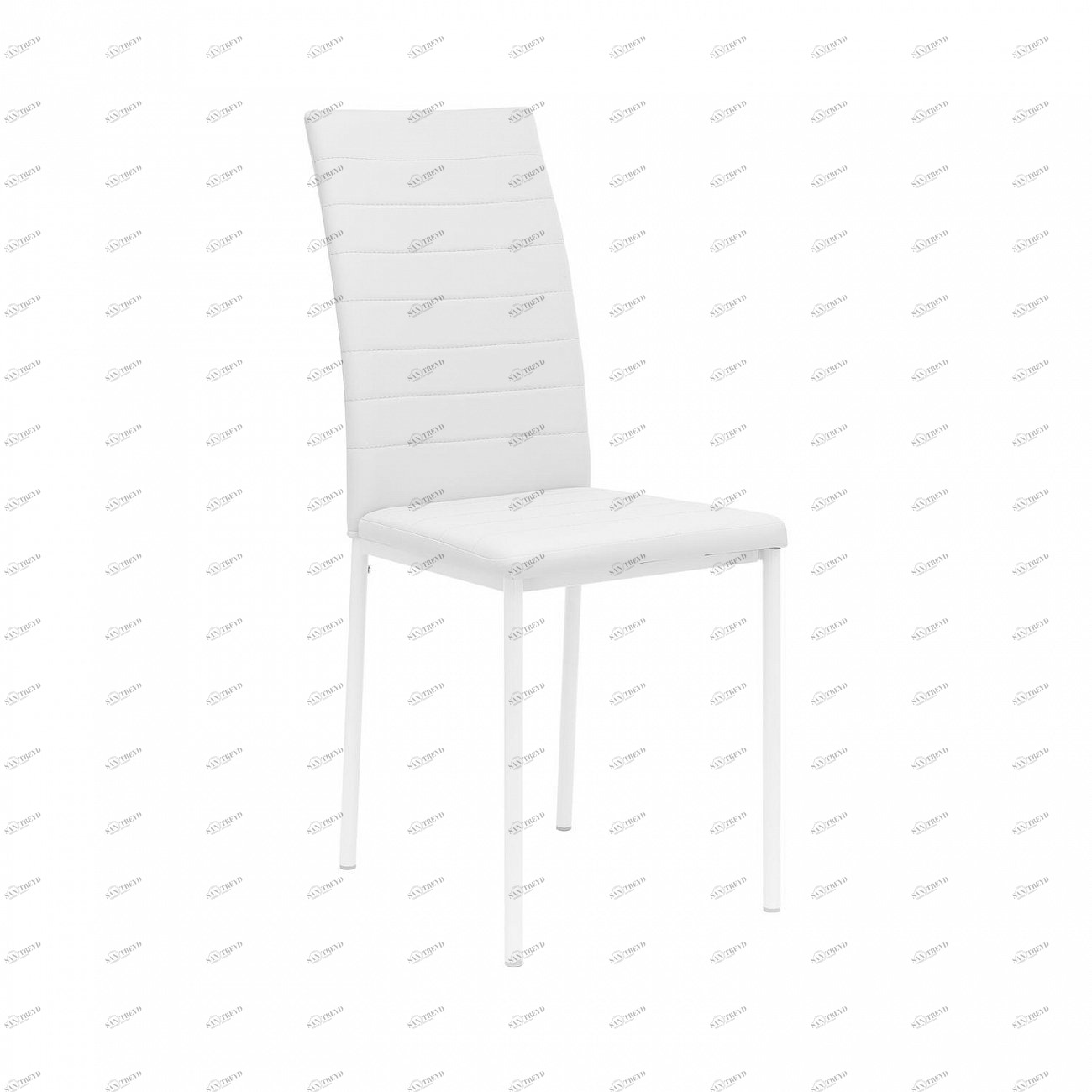 Стул мягкий со спинкой белый Leset "Бишо" IMPEX  00-3967290 Белый 