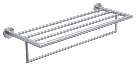 5044(38) Gedy G-Project, полка для полотенец, цвет зачищенный хром