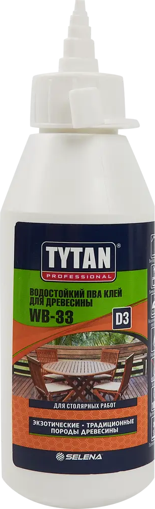 Влагостойкий клей Tytan D3 для дерева и мебели 85544547