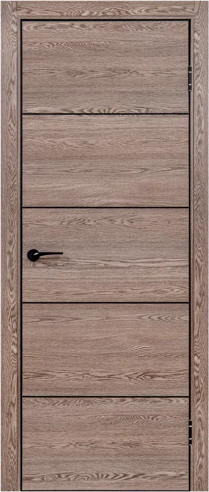PORTIKA Межкомнатная дверь Борно 54 в цвете тобакко с фурнитурой 87418063