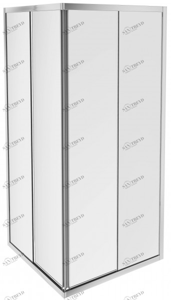 E14A90-GA Угловое душевое ограждение с 2 раздвижными дверями Jacobdelafon SERENITY Santreyd