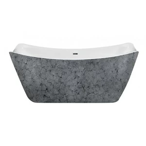 Ванна акриловая отдельностоящая Treasure Silver Lagard MEDA