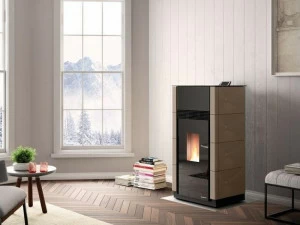 PALAZZETTI Пеллетная печь класса а + из керамики Wilma