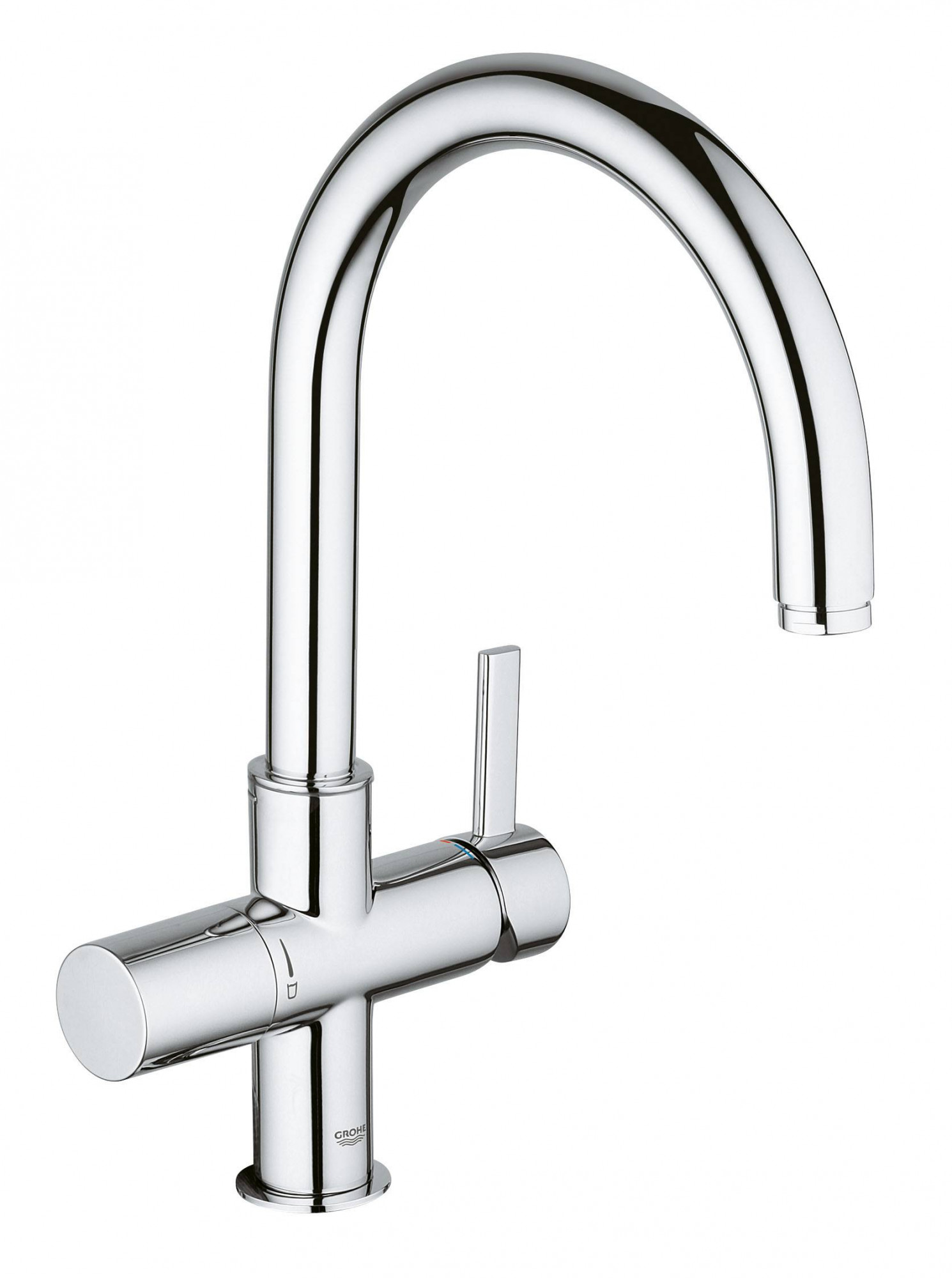 123375 Смеситель для кухни Grohe GROHE Blue хром