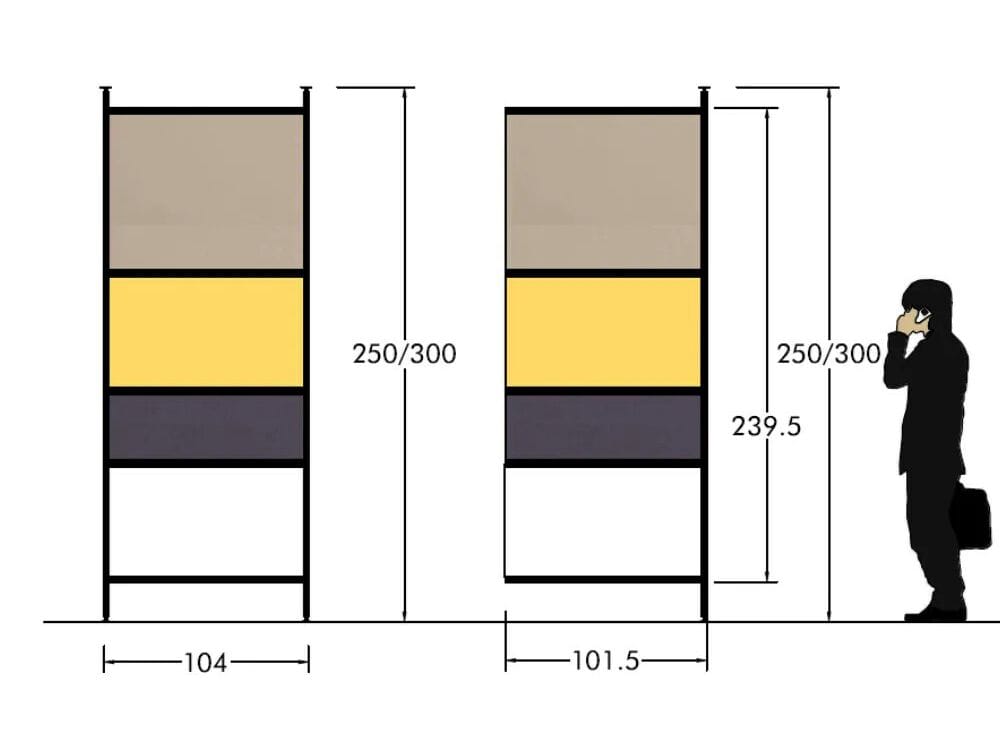 Офис перегородка STUDIO T InUno ARCH-00061327 - Вид №3