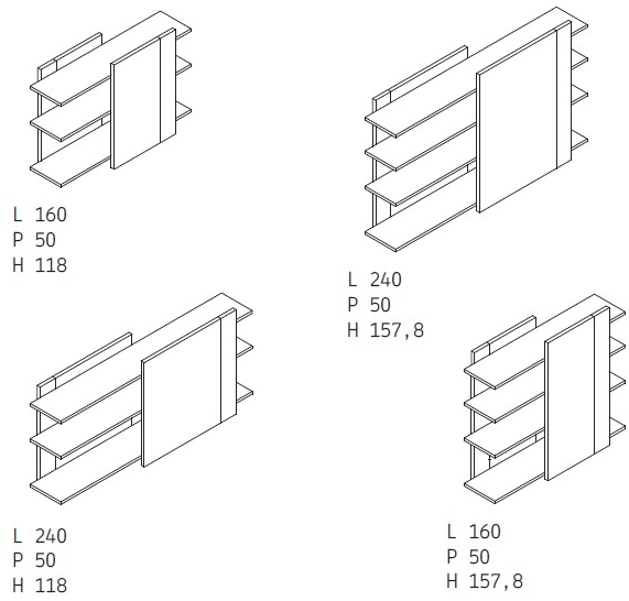 Citterio Акустическая библиотека Bridge sun-id-1445201 - Вид №4