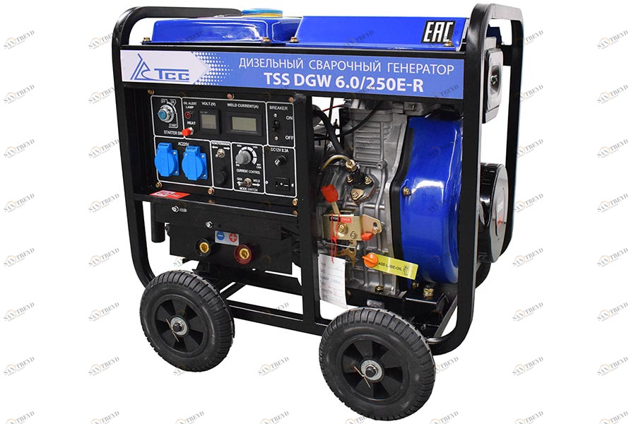 Дизельный сварочный генератор TSS DGW 6.0/250E-R Santreyd sun-id-1031217