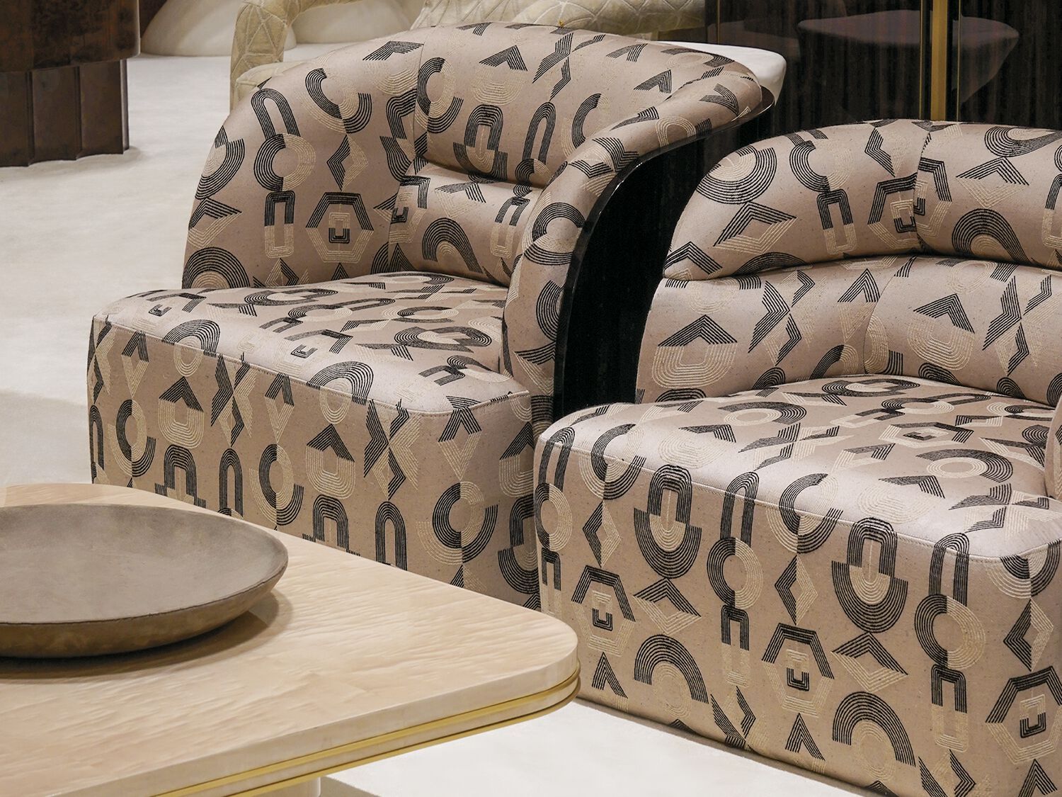 Тканевое кресло с подлокотниками JOSÉ LEITE DE CASTRO DIBA 1 ARCH-00090521 - Вид №3