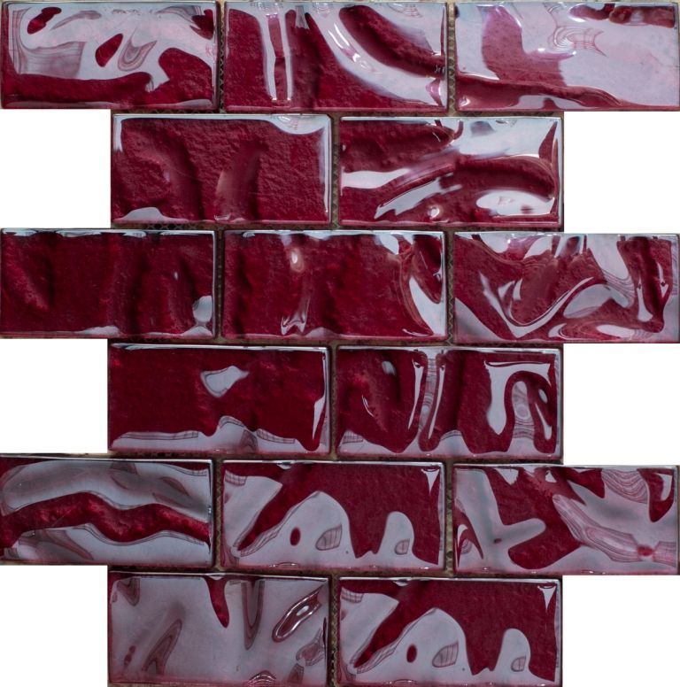 Мозаика стеклянная с вкроплениями природного камня S-827 SN-Mosaic Exclusive 