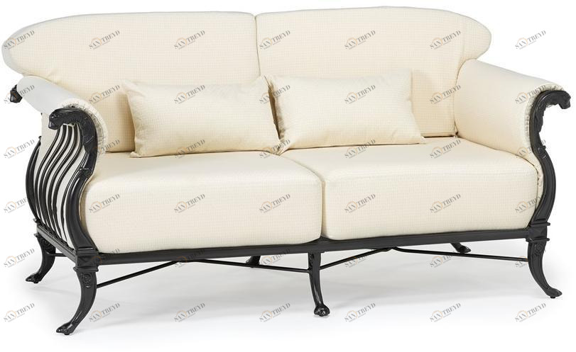 Oxley's Furniture 2-местный садовый диван из алюминия Luxor Luds