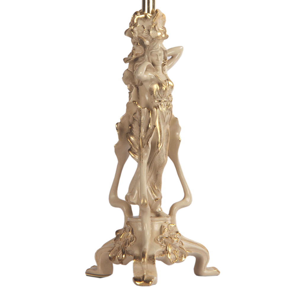 32064,34051 Настольная лампа Флора Айвори Маргарита Лаванда BOGACHO 4627138210680, 4627138151655 - Вид №3