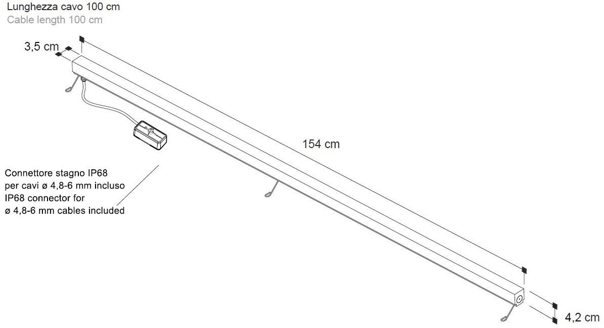 EGOLUCE Уличные светодиодные лестницы  6417 / 6418 / 6419  - Вид №7