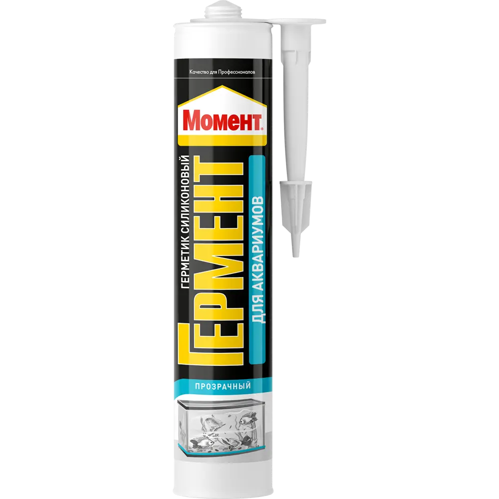 Герметик MOMENT для аквариумов - прозрачный силикон 280 мл 84871623 STLM-0056662