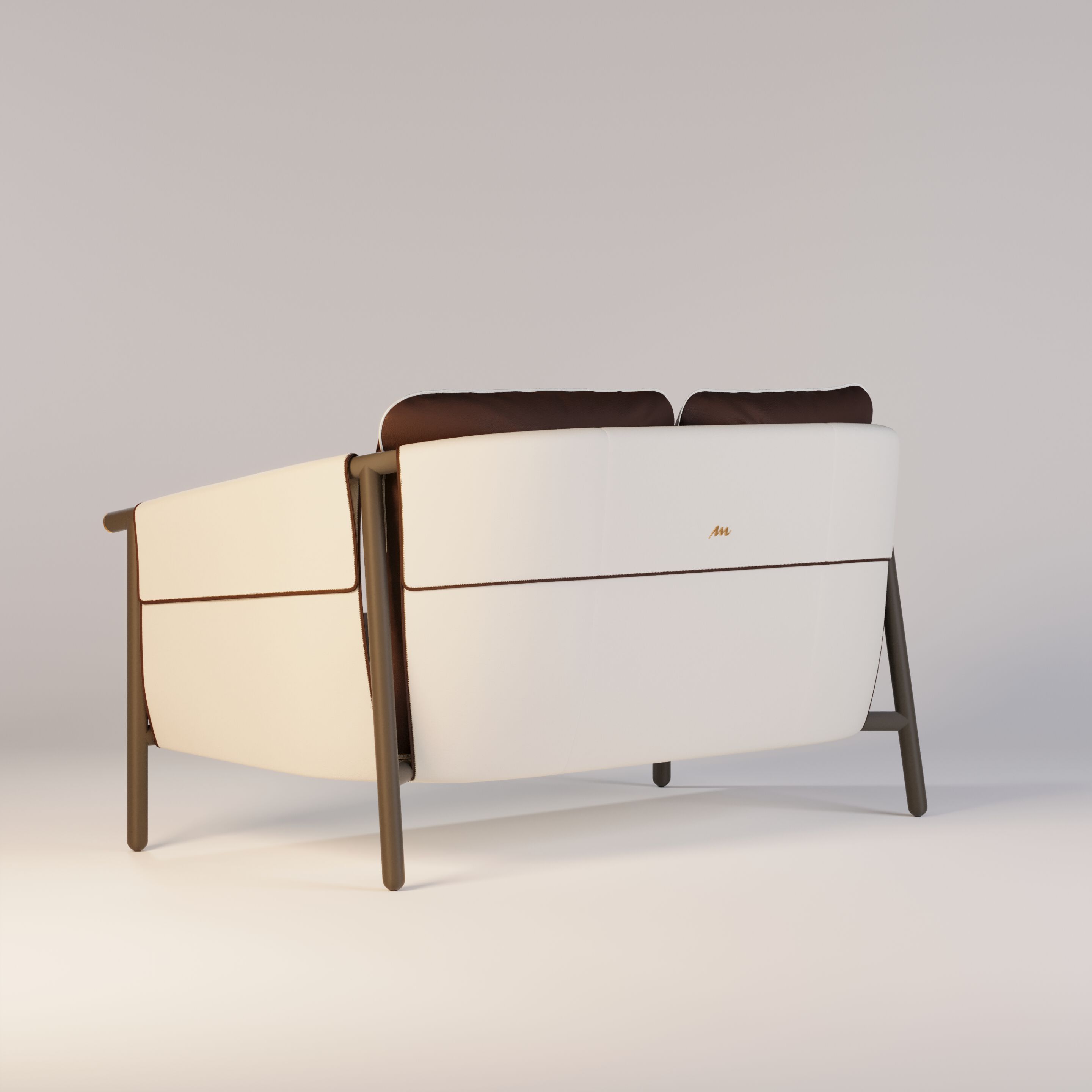 2-местный тканевый садовый диван Myface Селин ARCH-00018650 - Вид №3