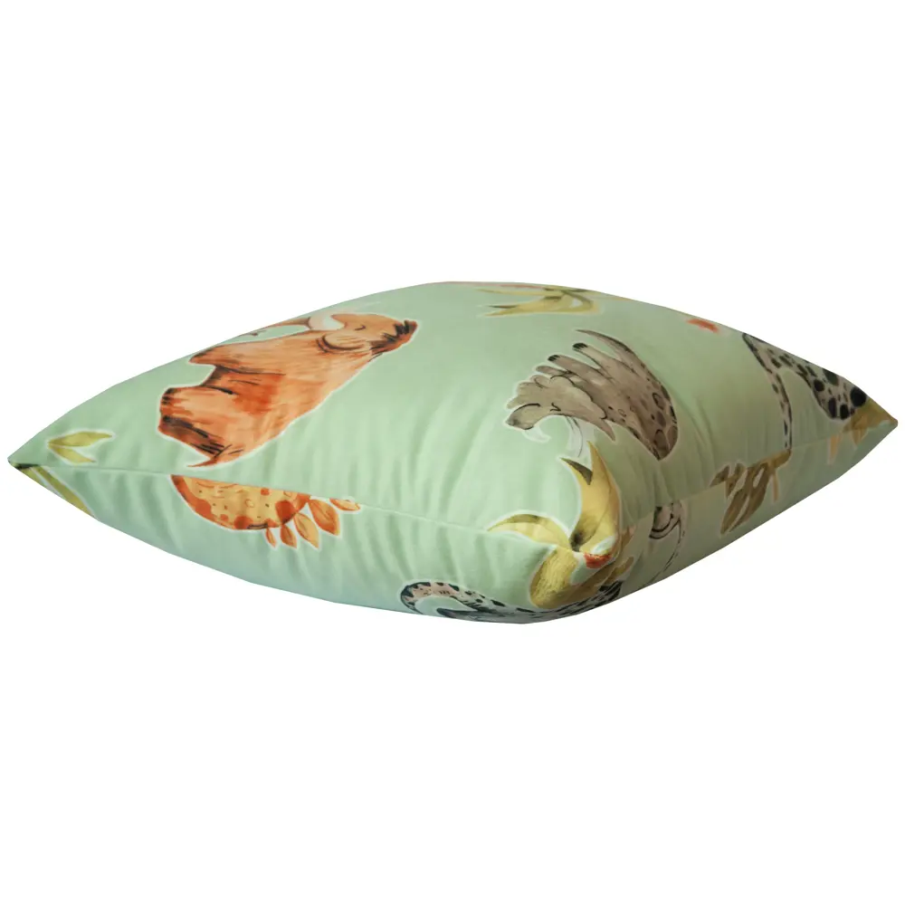 Декоративная подушка Seasons Динозавры 40x40 см цвет зеленый STLM-2018504 - Вид №1