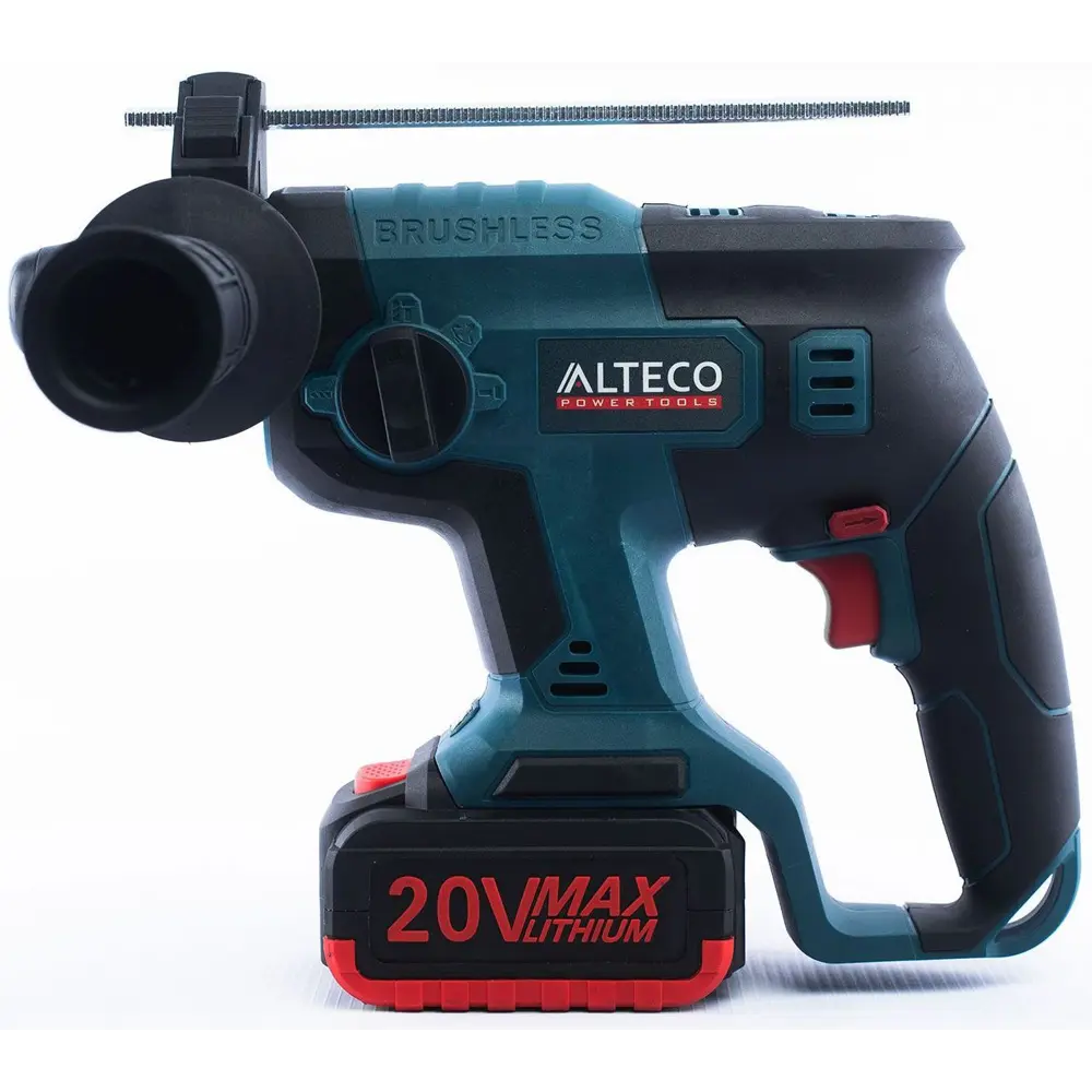 Перфоратор аккумуляторный бесщеточный SDS-plus Alteco CRH 18-20 Li, 20 В Li-ion 1x4 Ач, 1.7 Дж STLM-2027461 - Вид №4