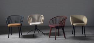 089368 Мягкое кресло с металлическими ножками Expormim Huma