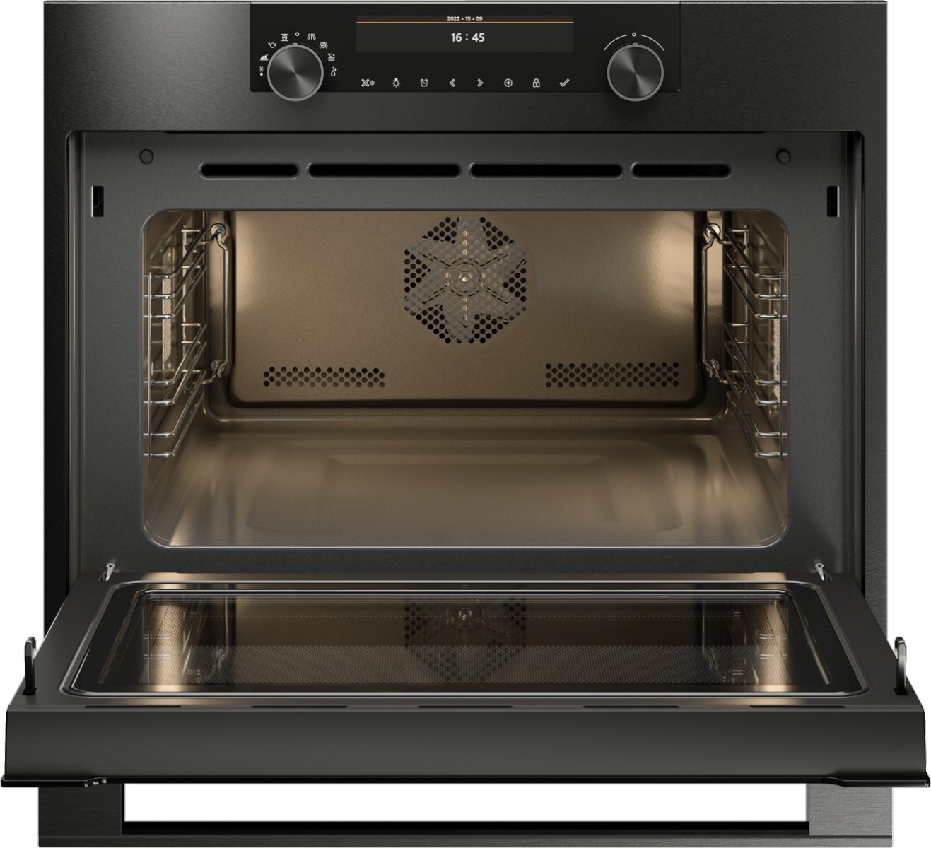 5485156 Электрический духовой шкаф Asko OCM8487B-1 серый STDN-0141926 - Вид №2