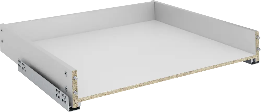 DELINIA ID — Выдвижной ящик для кухни с системой плавного закрывания, серый 86138590