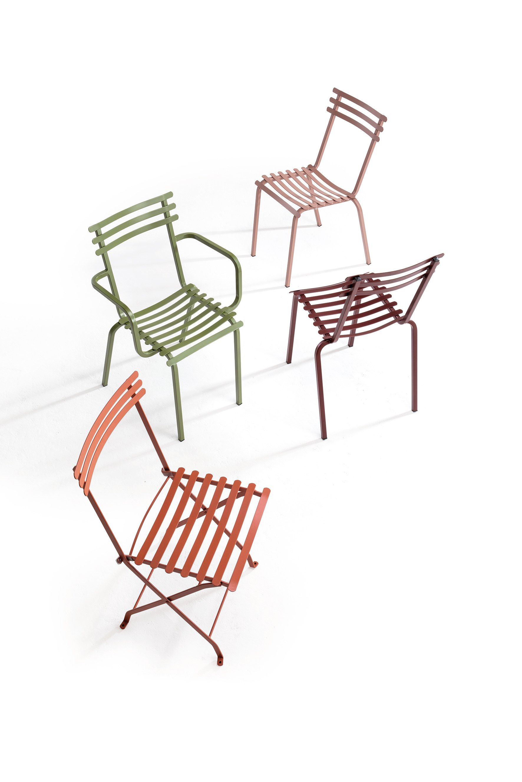 Железный штабелируемый садовый стул Ethimo ARCH-00144820 - Вид №8