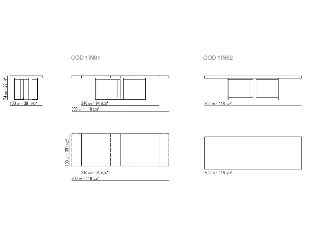 Деревянный стол Flexform ARCH-00081268 - Вид №2