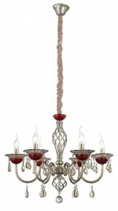 Подвесная люстра ST Luce Rubino SL139.303.06 ST LUCE ДИЗАЙНЕРСКИЕ, RUBINO 057886 Серебро