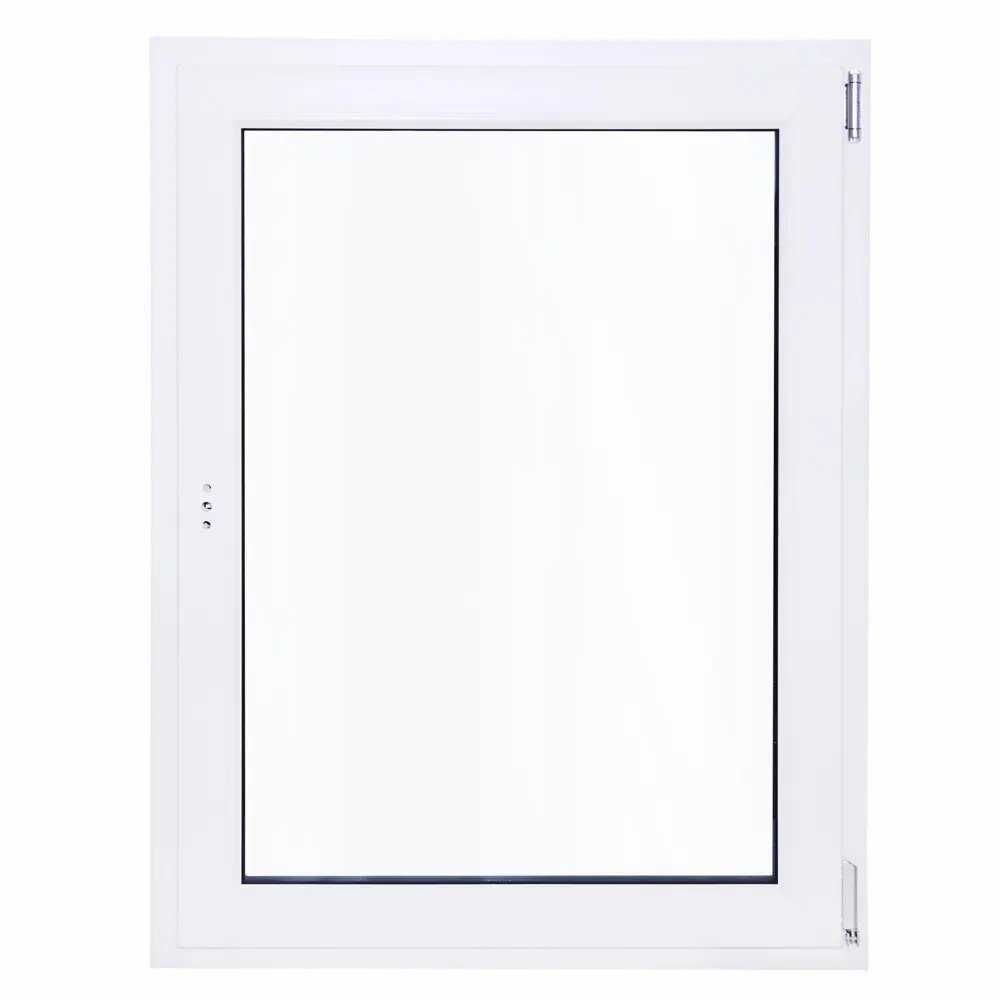 Пластиковое окно ПВХ Deceuninck одностворчатое 1200x800 мм (ВхШ) однокамерный стеклопакет белый (с двух сторон) STLM-2192956 - Вид №1