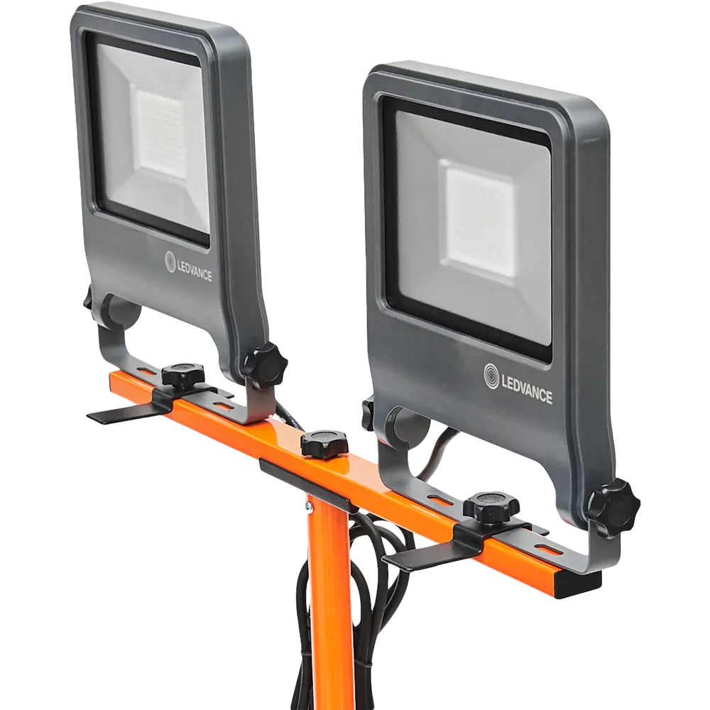 Прожектор светодиодный уличный Ledvance Work Light 2x50 Вт 4000K IP65 на треноге, нейтральный белый свет STLM-2188399 - Вид №1