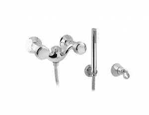 071419.P00.50 Смеситель для душа с декорированным латунным кольцом Яркий хром