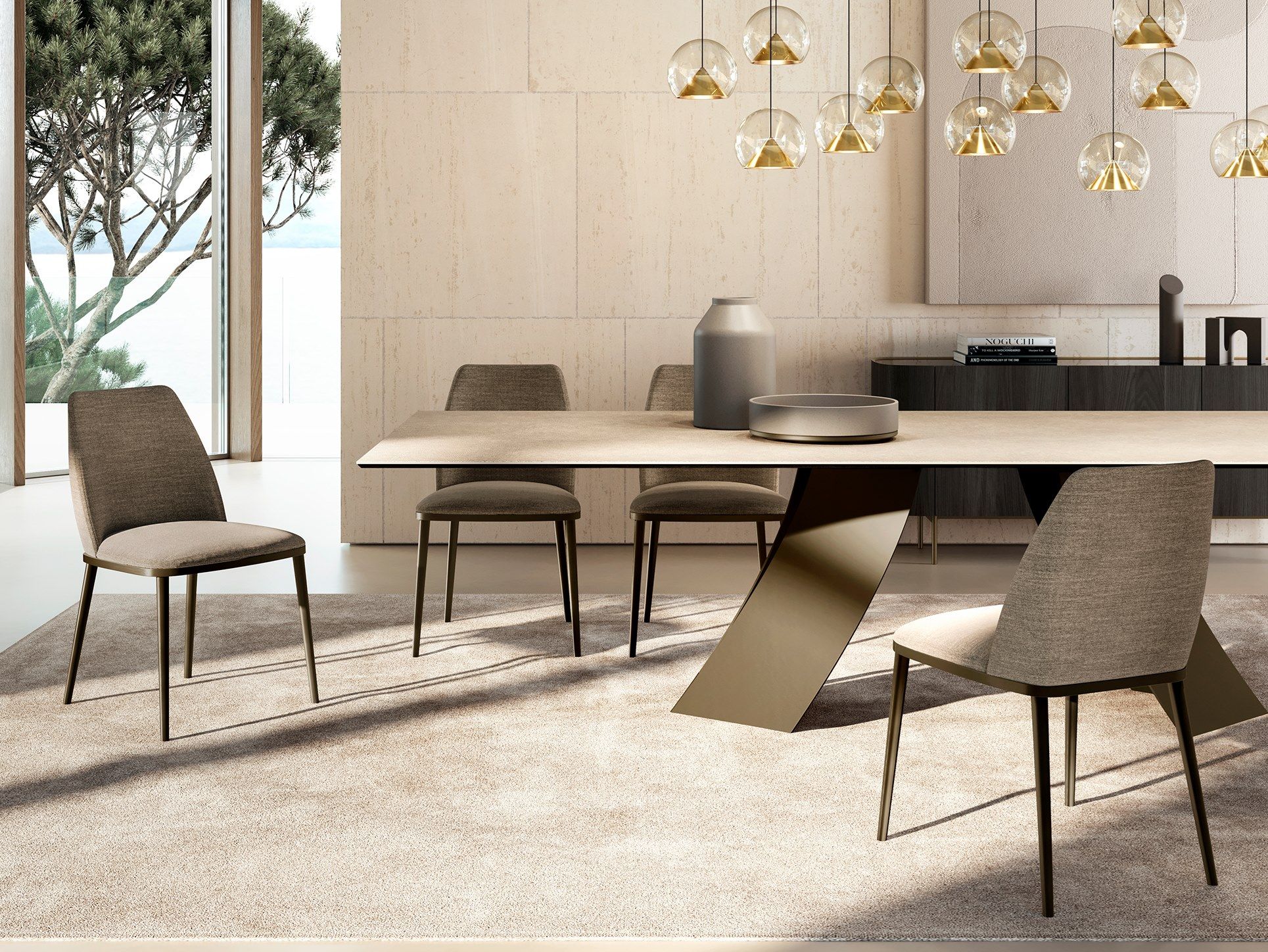 Кожаный мягкий стул с подлокотниками EFORMA Max ARCH-00089420 - Вид №3